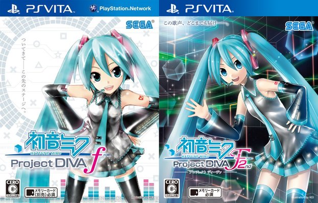 Project Diva f and f 2nd Boxart