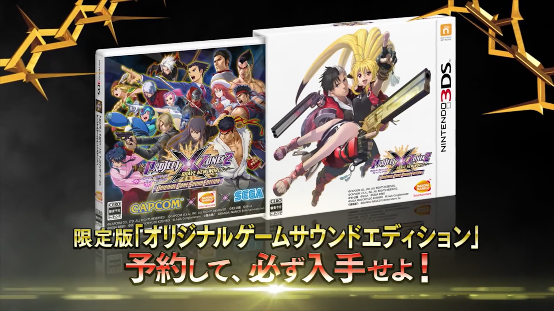 Project X Zone 2 Box Segalization