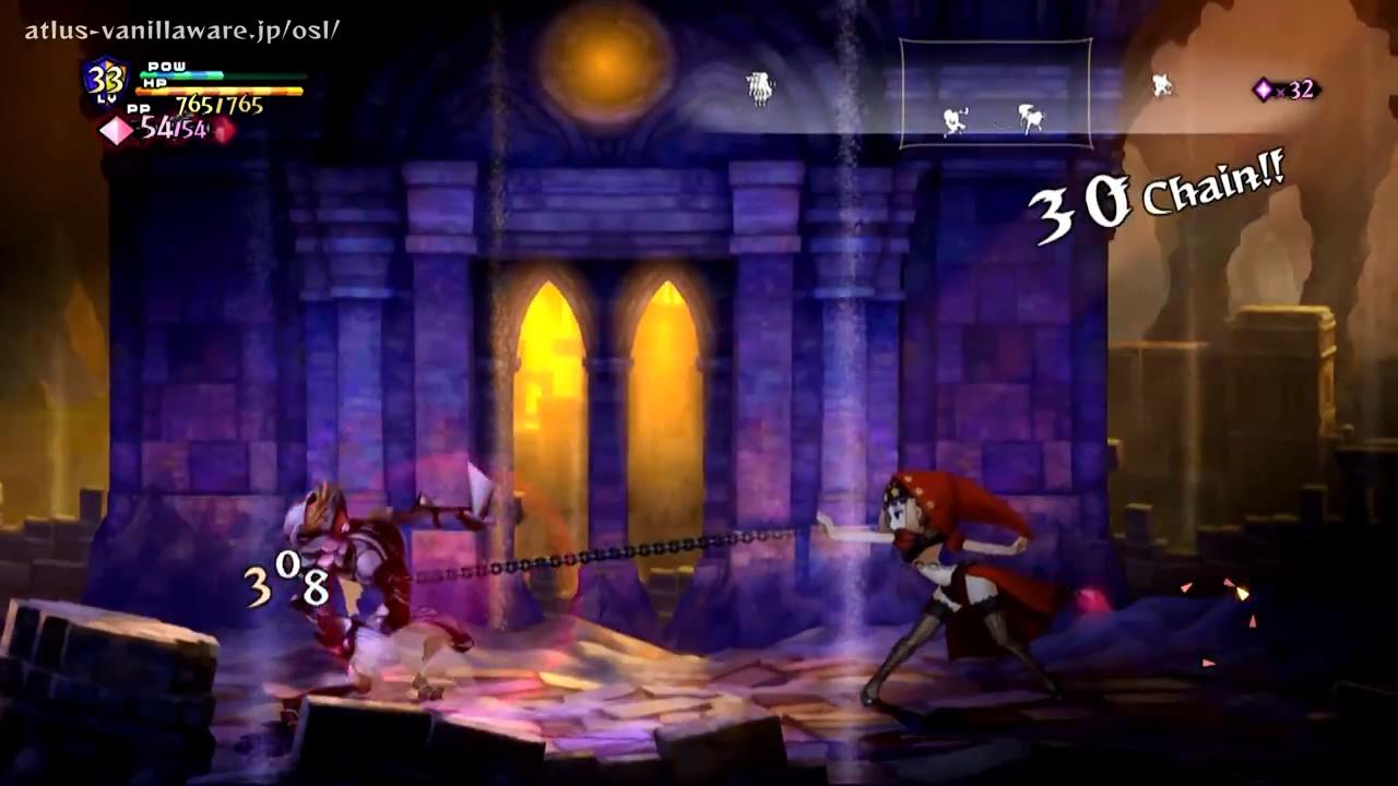 Odin Sphere Liefthrasir battle Velvet