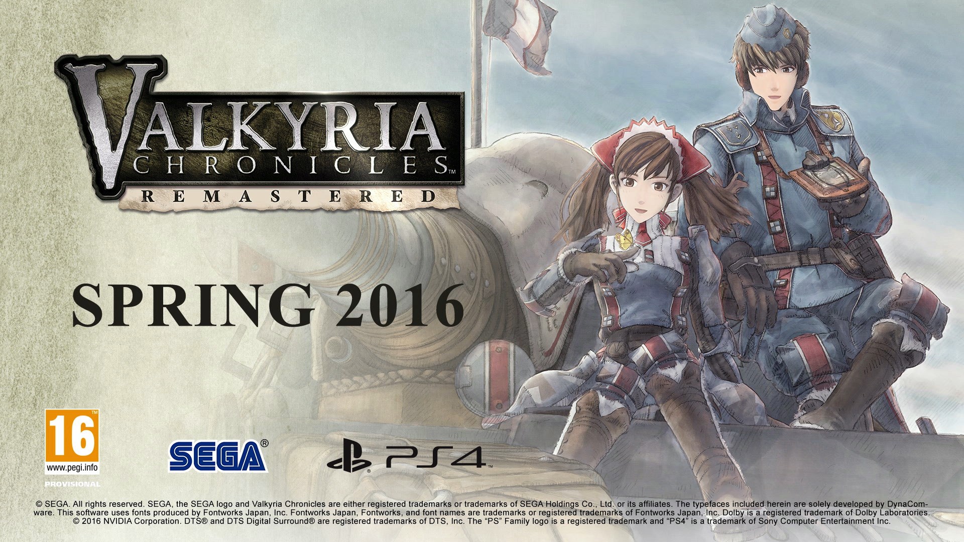 Valkyria Chronicles Remastered Announcement