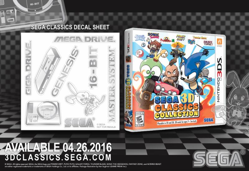 SEGA Classics Decal Sheet