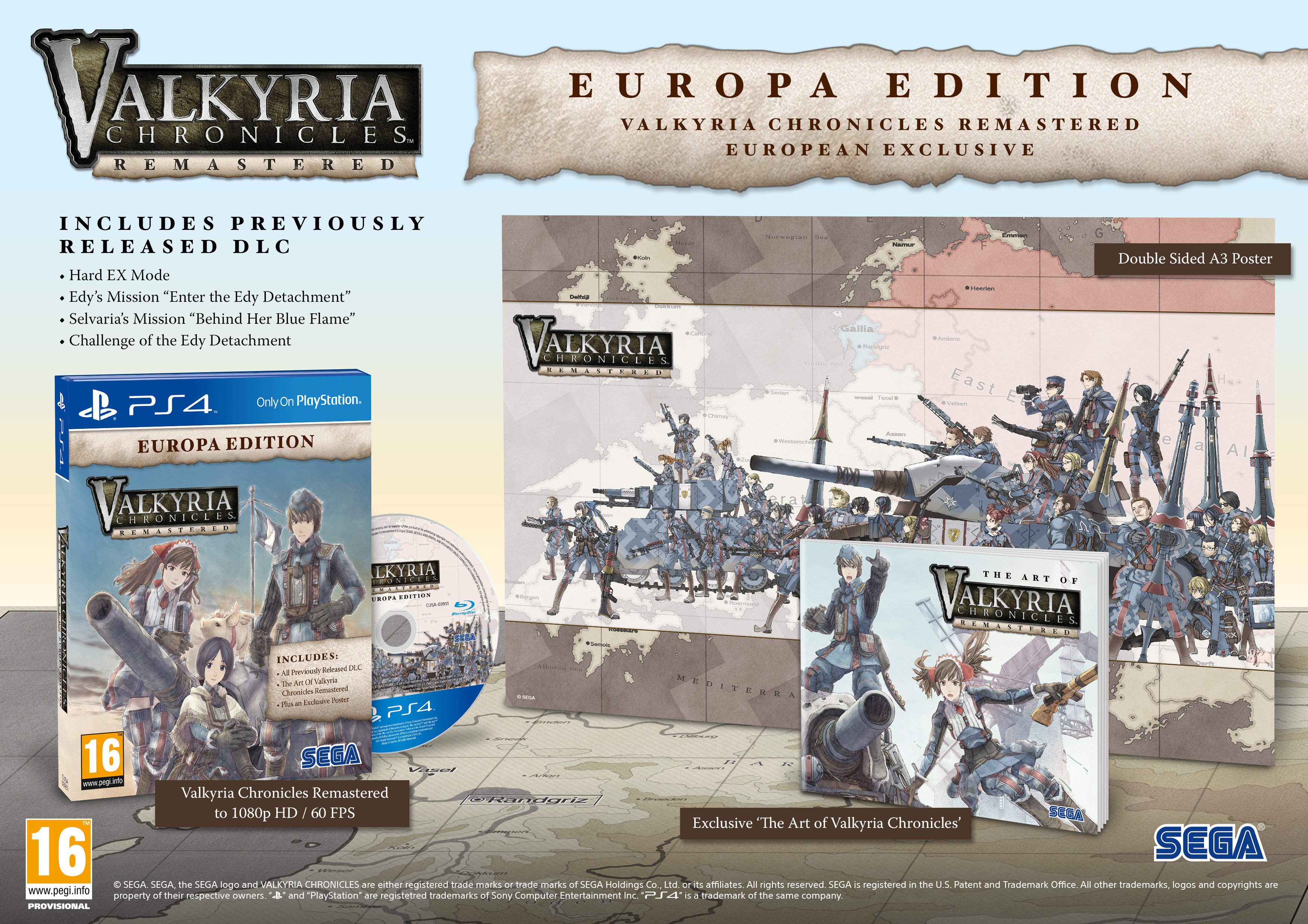Valkyria Chronicles Remaster Europe Edition