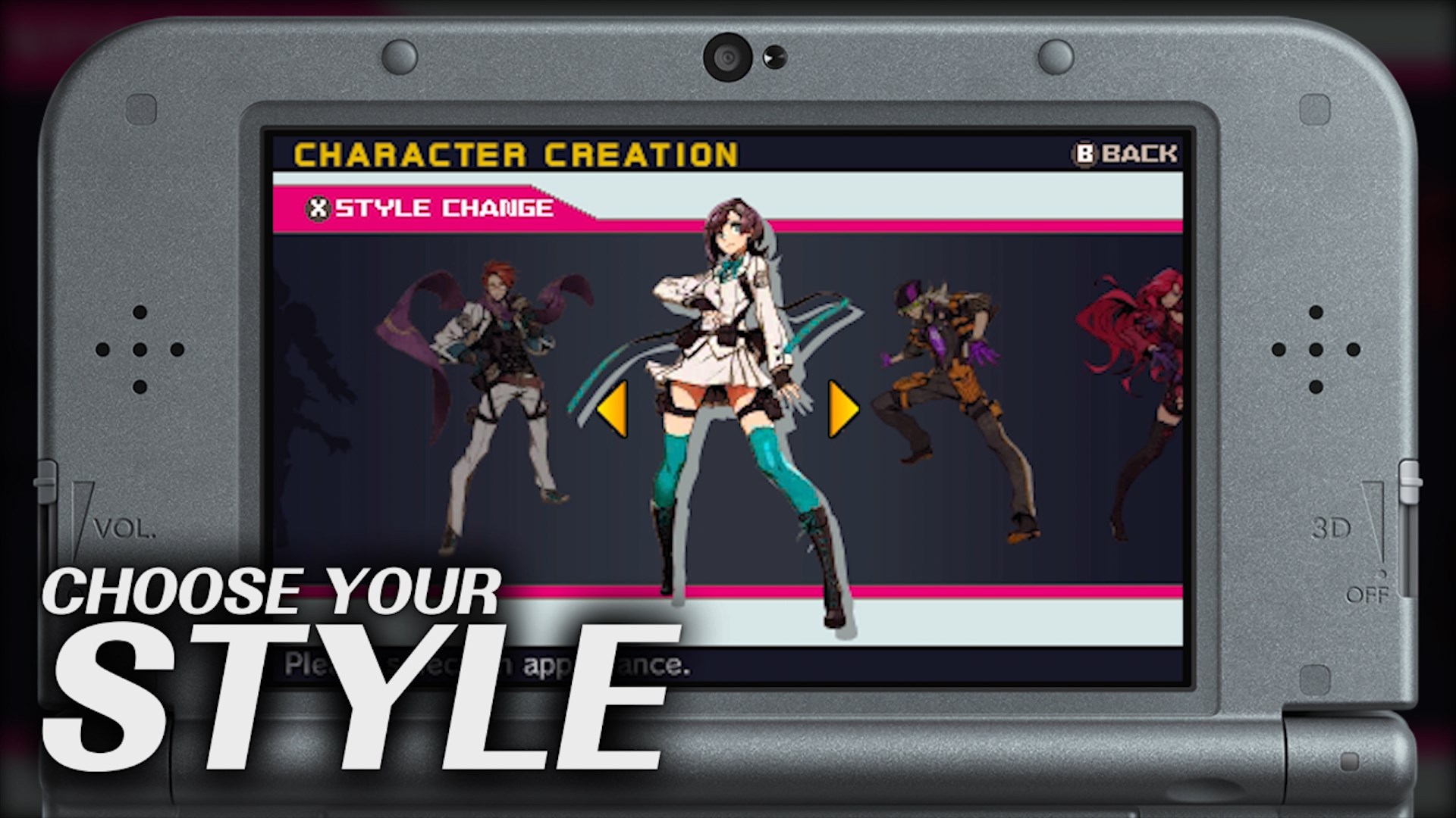 7th Dragon III Code VFD - Character Creation