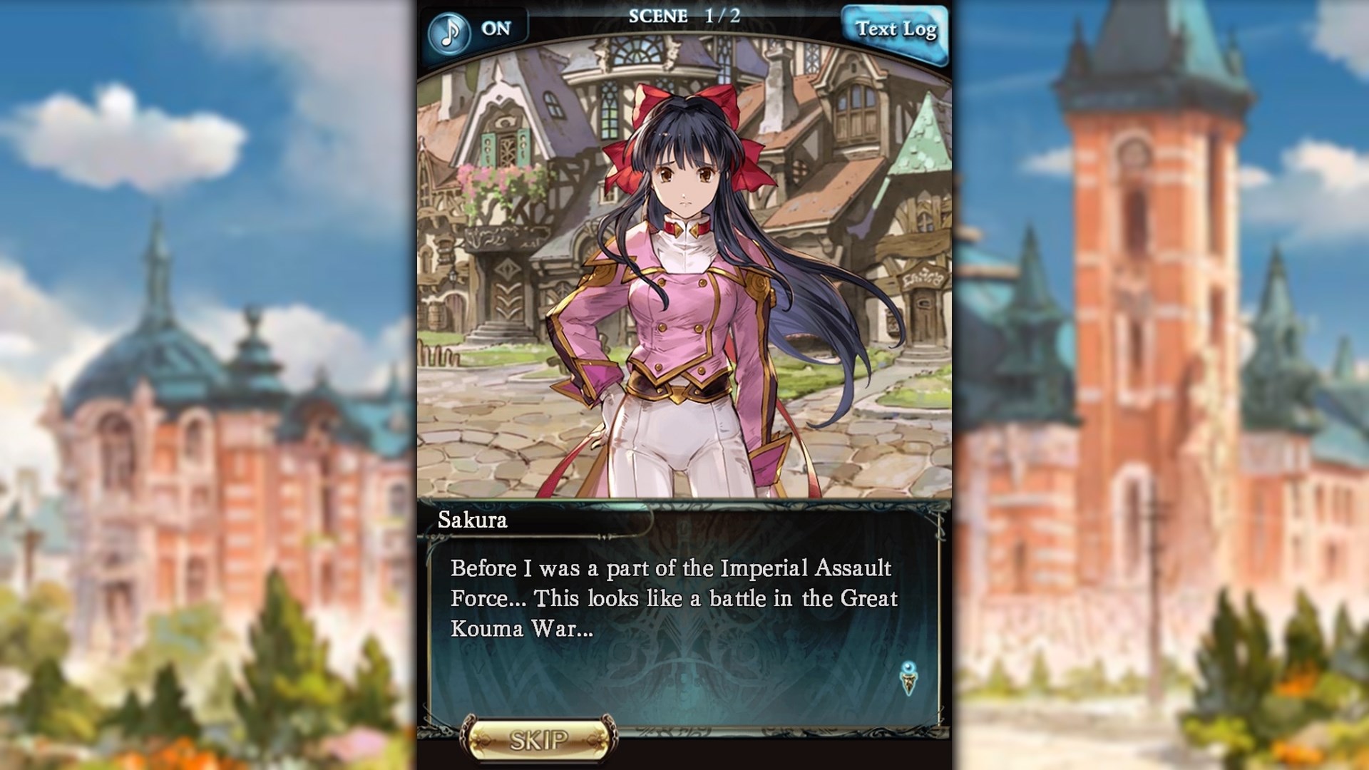 Sakura Wars Crossover - Sakura's Event Story