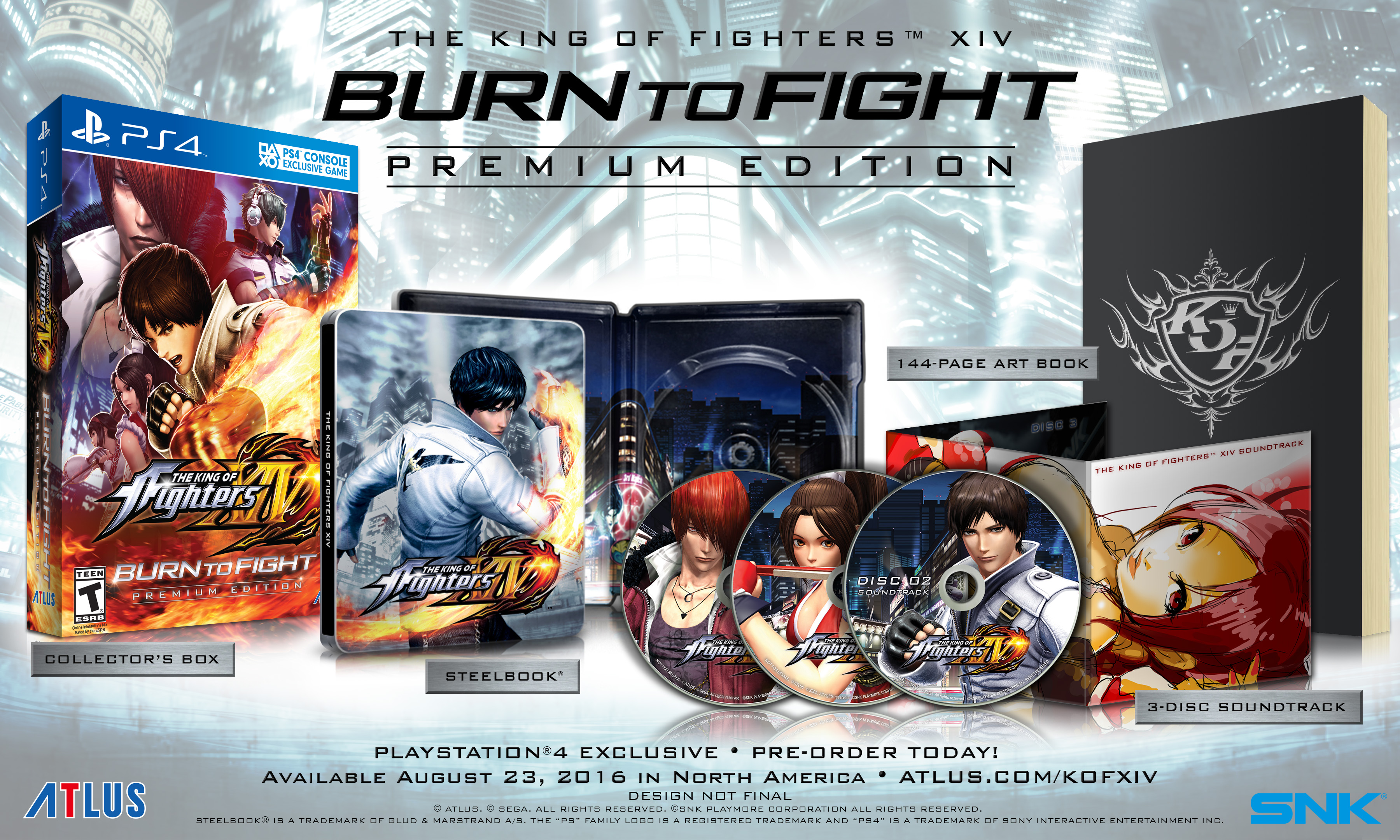 The King of Fighters XIV - Premium "Burn to Fight" Edition