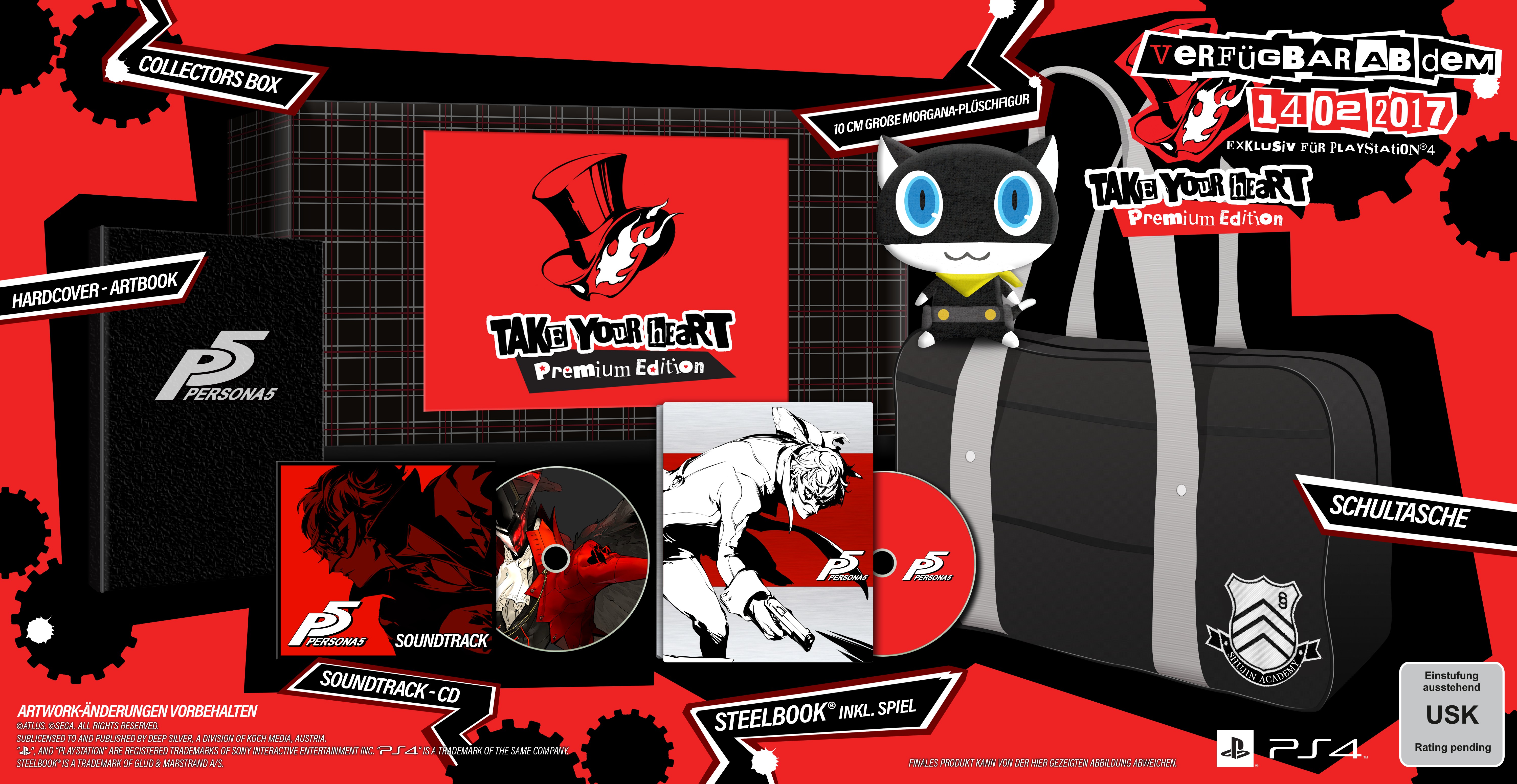  Persona 5 - PlayStation 3 Standard Edition : Sega of