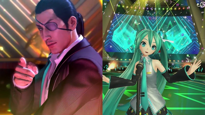 Yakuza 0 And Hatsune Miku VR Future Live Gamescom