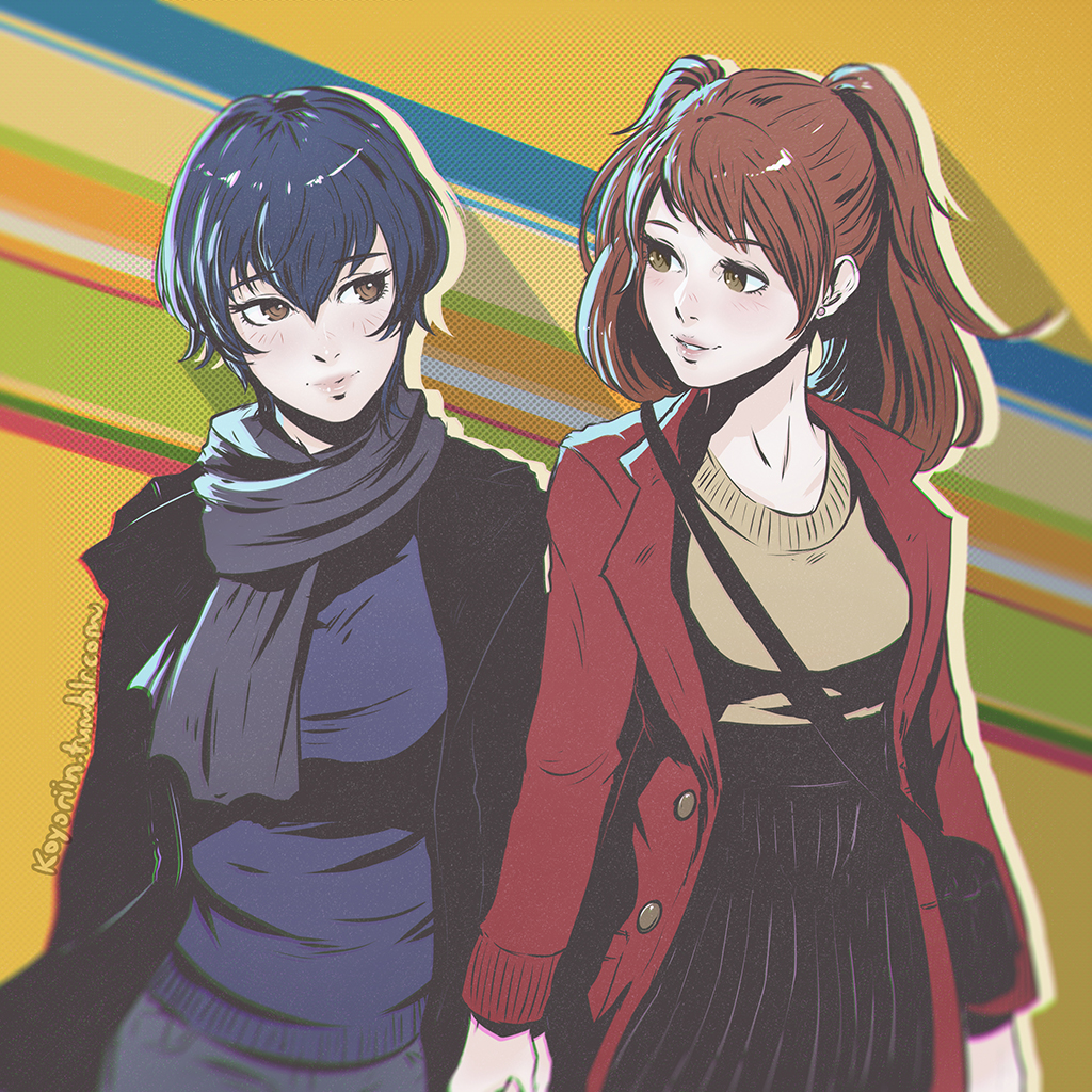 Naoto and Rise (Persona 4)