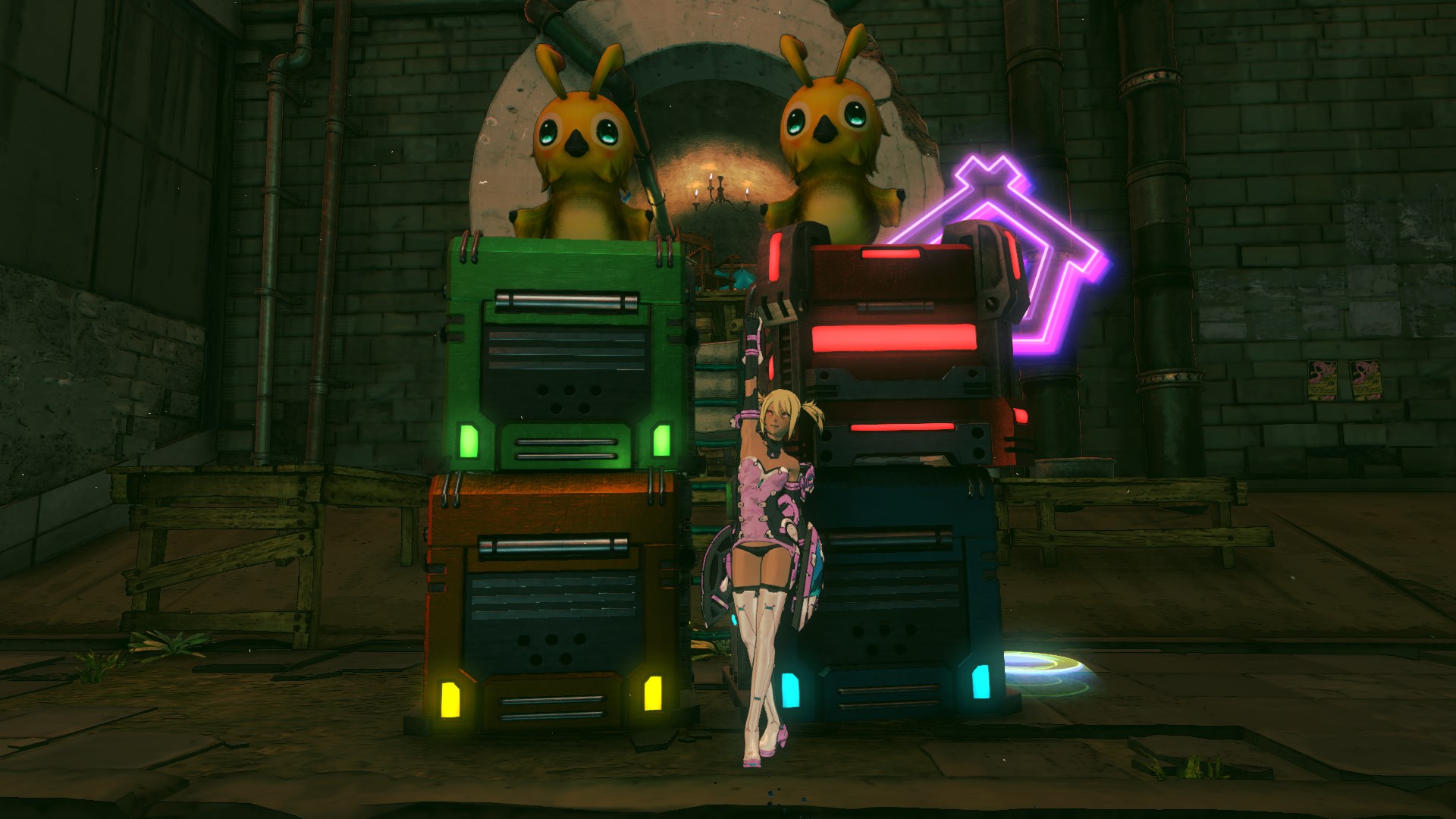 Gravity Rush 2 - PSO2 Crazy Kitten Costume Available