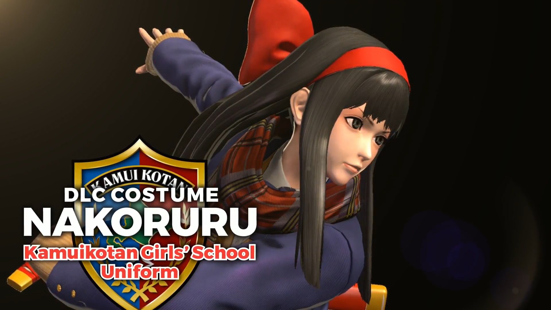 KOFXIV Kamuikotan Girls’ School Uniform Nakoruru DLC Trailer