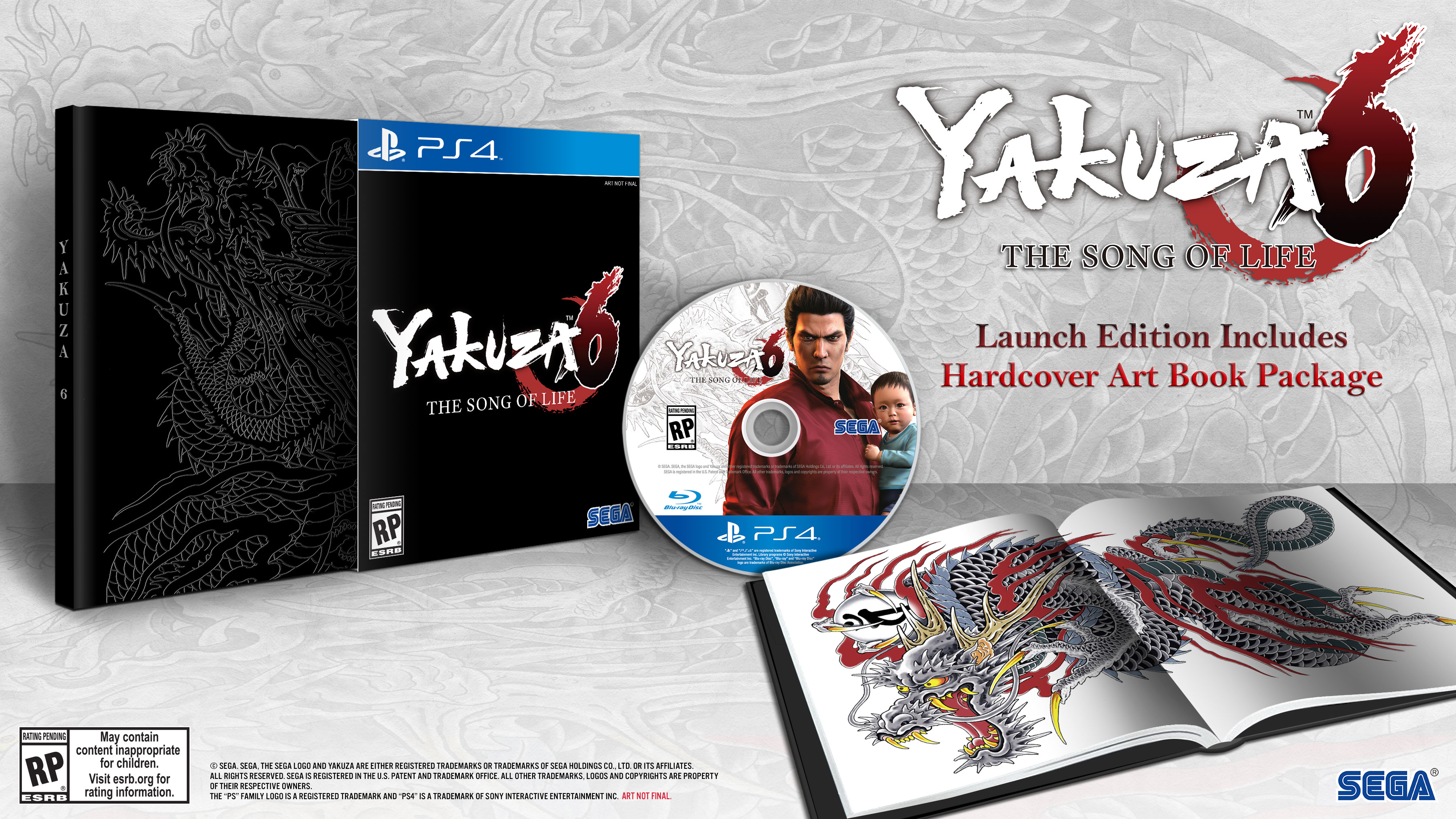 Yakuza 6 Launch Edition