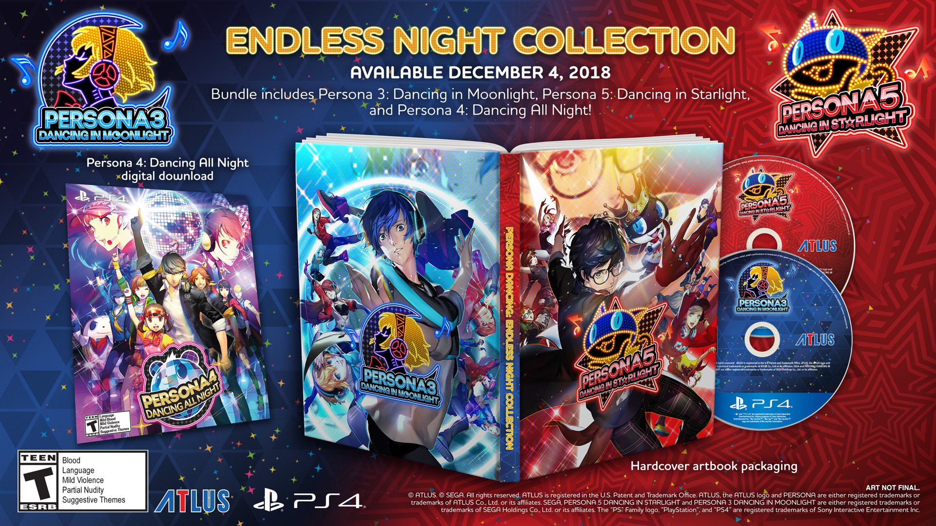 Persona - Endless Night Collection Hardcover Art Packaging