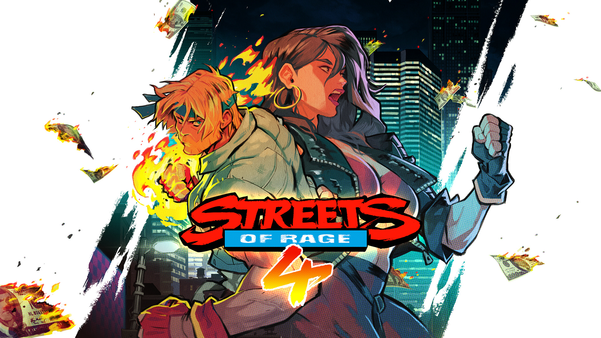 Streets of Rage 4 - KeyArt